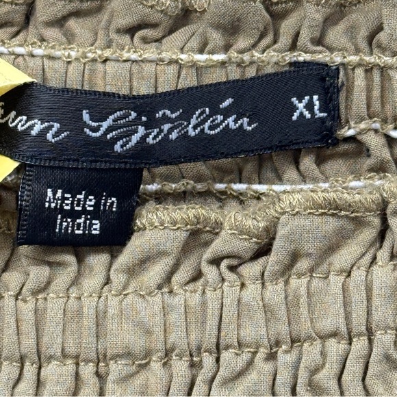 Gudrun Sjoden Cotton Trousers Pants Wide Balloon Leg Pants Eyelet XL - Picture 2 of 13